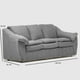 thumbnail image 2 of Sofa Galicia 3cpos Gris, 2 of 3