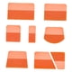 thumbnail image 4 of 8 Escobillas De Goma PPF Para Vinilo, Protección Automotriz, Limpieza Del Hogar, Color Naranja, 4 of 5