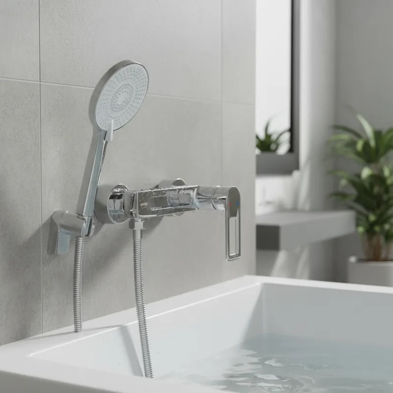 Monomando Llave Grifo Para Ducha Modelo Tarento Marca Stretto