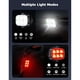 thumbnail image 3 of Luces para bicicleta Zewdov IP65, 250 lúmenes, recargables, 3 of 3
