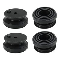 Magideal - 4 Piezas De Almohadillas De Goma Para Pies, Almohadilla De Montaje Para Pies 68325-Z07-003, Accesorios Para Automóviles, Fácil Instalación, Reemplaza