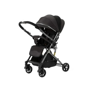Babymine - Coche De Bebé Reversible Maleta Luxride Negro -