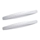 thumbnail image 3 of Protectores Universales De Parachoques Para Coche, Protectores De Parachoques De Esquina Delantero Y Trasero, Labios Blancos, 2 Uds., 3 of 5