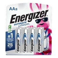 Batería Energizer Ultimate Lithium Aa, 8 Unidades