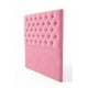 thumbnail image 1 of RESPALDO 1 PLAZA ROSADO CAPITONE PREMIUM FELPA 5 LINEAS DE BOTONES, 1 of 3