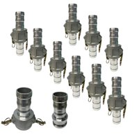 Draussen - Pack 10X Acople Camlock Hembra Macho Ce-300
