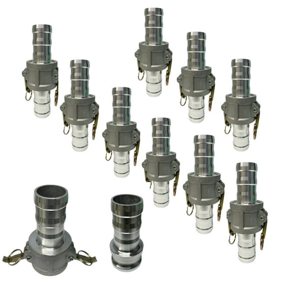 Pack 10x Acople Camlock Hembra Macho CE-300