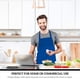 thumbnail image 4 of Delantal Green Lifestyle Professional Chef, paquete de 120 unidades, azul real, 4 of 6