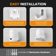 thumbnail image 4 of Soporte de pared para TP-Link Deco X20 X60 X50 X55 WiFi 6, 4 of 8