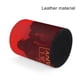 thumbnail image 4 of Compañía Letal-theme Cylinder Pen Holder Pencil Organizer with Flannel Lining PVC Leather Material Cardboard Base for study work 10*8CM, 4 of 6