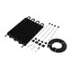 thumbnail image 2 of Reemplazo Del Kit De Condensador De CA Universal Para Automóvil Fácil De Instalar Negro De Ocho Filas, 2 of 5