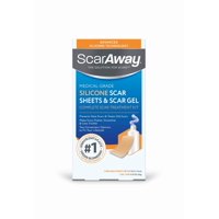 Kit De Tratamiento De Cicatrices Scaraway Complete Con Láminas De Silicona Y Gel