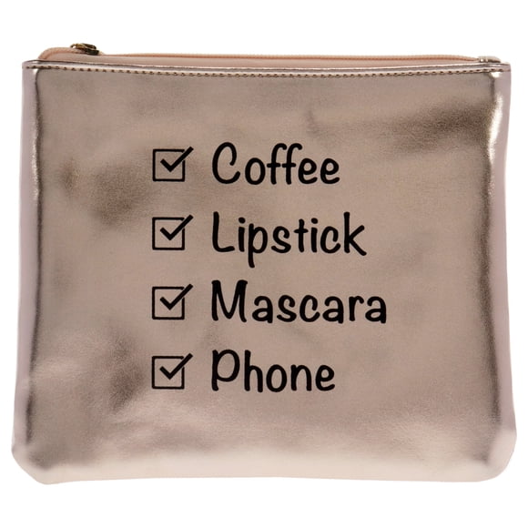 Cartera Cosmética Reaction Retail Metal Rosa