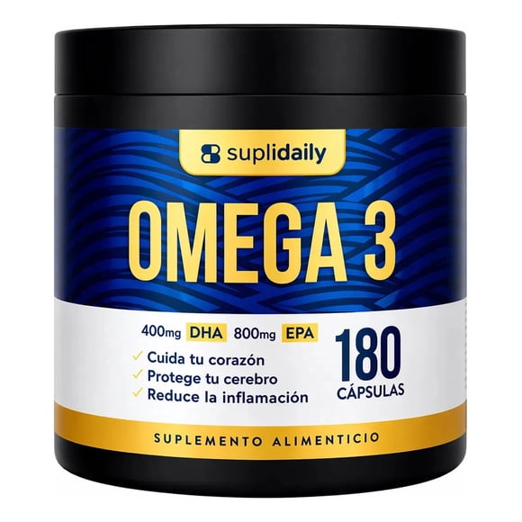 Omega 3 800 Epa 400 Dha 180 Cap Alta Pureza