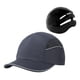 thumbnail image 4 of Gorra de Béisbol Gorra con Visera Gorra de Béisbol Transpirable Resistente a Impactos Gorra de Béisbol para Gimnasio Montar Senderismo Ciclismo de Fáb Azul marino, 4 of 5