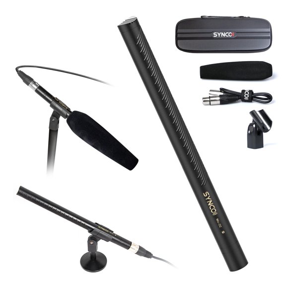 Micrófono Shotgun SYNCO MIC-D2 con conector XLR