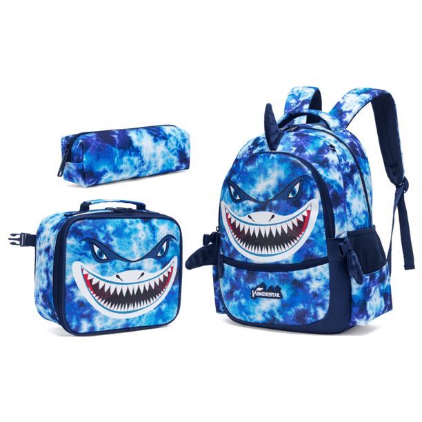 Cute Animal Backpacks for Girls School Bag with Lunch Box Pencil Case for Elementary Preschool Students Kids Travel Backpack