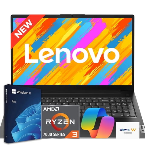 Ordenador Portátil Lenovo V15 Business 2026 Ryzen 3 7000 16 Gb 256 Gb 15.6 Pulgadas