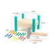 thumbnail image 5 of Mesa de Martillo de Madera Colorida, 5 of 5