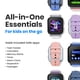 thumbnail image 5 of Reloj inteligente Gabb Watch 3e para niños, rastreador GPS, gris oscuro, 5 of 9