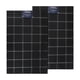 thumbnail image 4 of Pack 2 Individuales de mesa Nautica Home 45x30cm negro a cuadros, 4 of 5