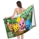 thumbnail image 4 of Katuri Toalla de playa de secado rápido con diseño temático, regalo para mujeres y niñas, ideal para cumpleaños, fans, amantes de la música, uso en la playa o al aire libre, 78 × 180 cm, 4 of 6