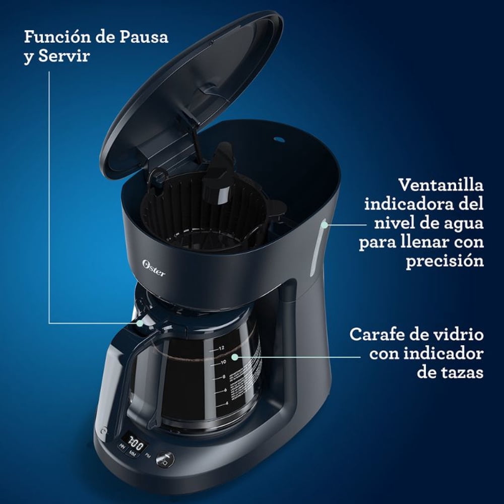 Oster BVSTDCP12B 12 Tazas Negro, foto 4