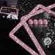 thumbnail image 3 of Marco para placa de matrícula WEDAMER rosa, paquete de 2 con strass, 3 of 9