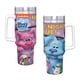thumbnail image 4 of Pistas de Blue Vaso aislado de acero inoxidable con asa, diseño temático, regalo para familia, amigos y fans; incluye pajita y encaja en el portavasos estándar, 40 oz, 4 of 6