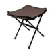 thumbnail image 3 of Taburete Plegable Taburete De Camping Ligero Portátil Compacto Silla Plegable Asiento Marrón, 3 of 5