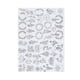 thumbnail image 4 of Papel De Parche De Transferencia Artesanal Estabilizador Soluble En Agua Para Toallas, Camisas, Estilo De Lino A, 4 of 5