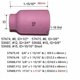 thumbnail image 3 of Lente de Gas RIVERWELD 53N88 #10 16 mm (5 unidades), 3 of 4