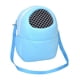 thumbnail image 1 of Bolsa De Transporte Para Animales Pequeños Para Mascotas Bolsa De Viaje Para Hámster Con Jaula Caliente Azul 27x22cm, 1 of 5