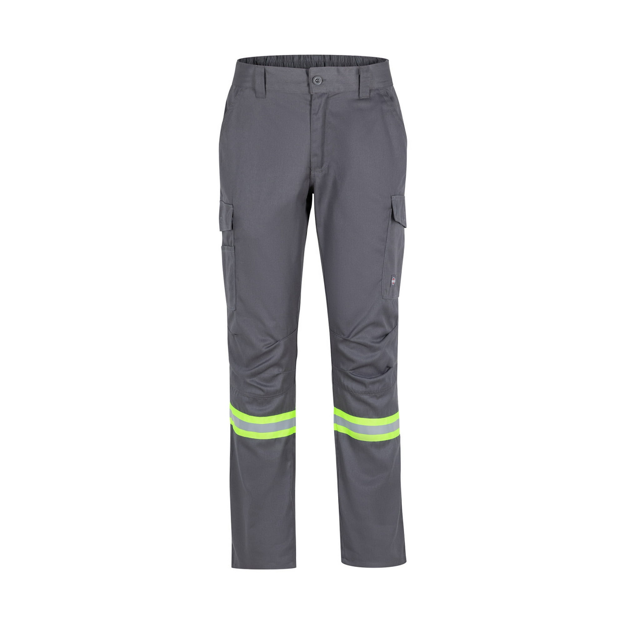T-world - Pantalon Gabardina Dual Hi Vis Con Cinta Dia Y Noche Gris