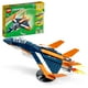 thumbnail image 1 of Kit de construcción LEGO Creator Supersonic Jet 3 en 1 31126, 1 of 3
