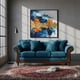 thumbnail image 1 of Sofa Rimini 3 C Tela Velvet Azul Petroleo, 1 of 6