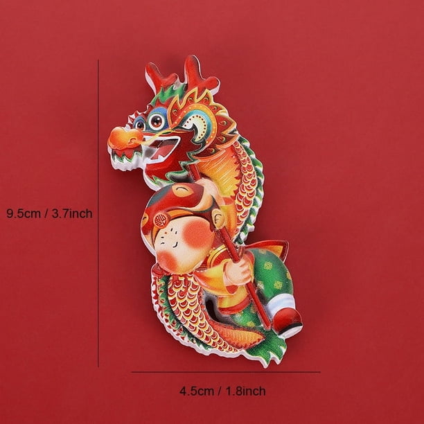 Celebrate Chinese New Year with These Adorable Refrigerator Stickers!