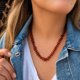 thumbnail image 1 of Collar de Ámbar Báltico adultos – Energía Natural desde Lituania marron, 1 of 3