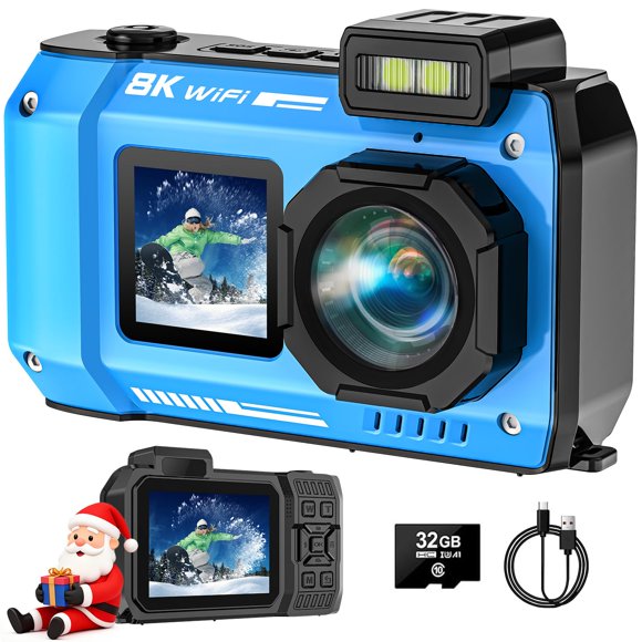 Cámara SPUNALP UHD 8K 70MP WiFi Impermeable 10 m