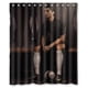 thumbnail image 1 of Cortina de ducha de Cristiano Ronaldo, juego de cortinas de baño con ganchos, tamaño 66 x 72 pulgadas, 1 of 3