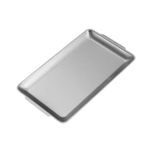 Bothyi - Bandeja De Acero Inoxidable Para Servir, Bandeja De Metal Mate Para Comida, Para Cocina, Fiestas De Hotel, 27 Cm X 15 Cm