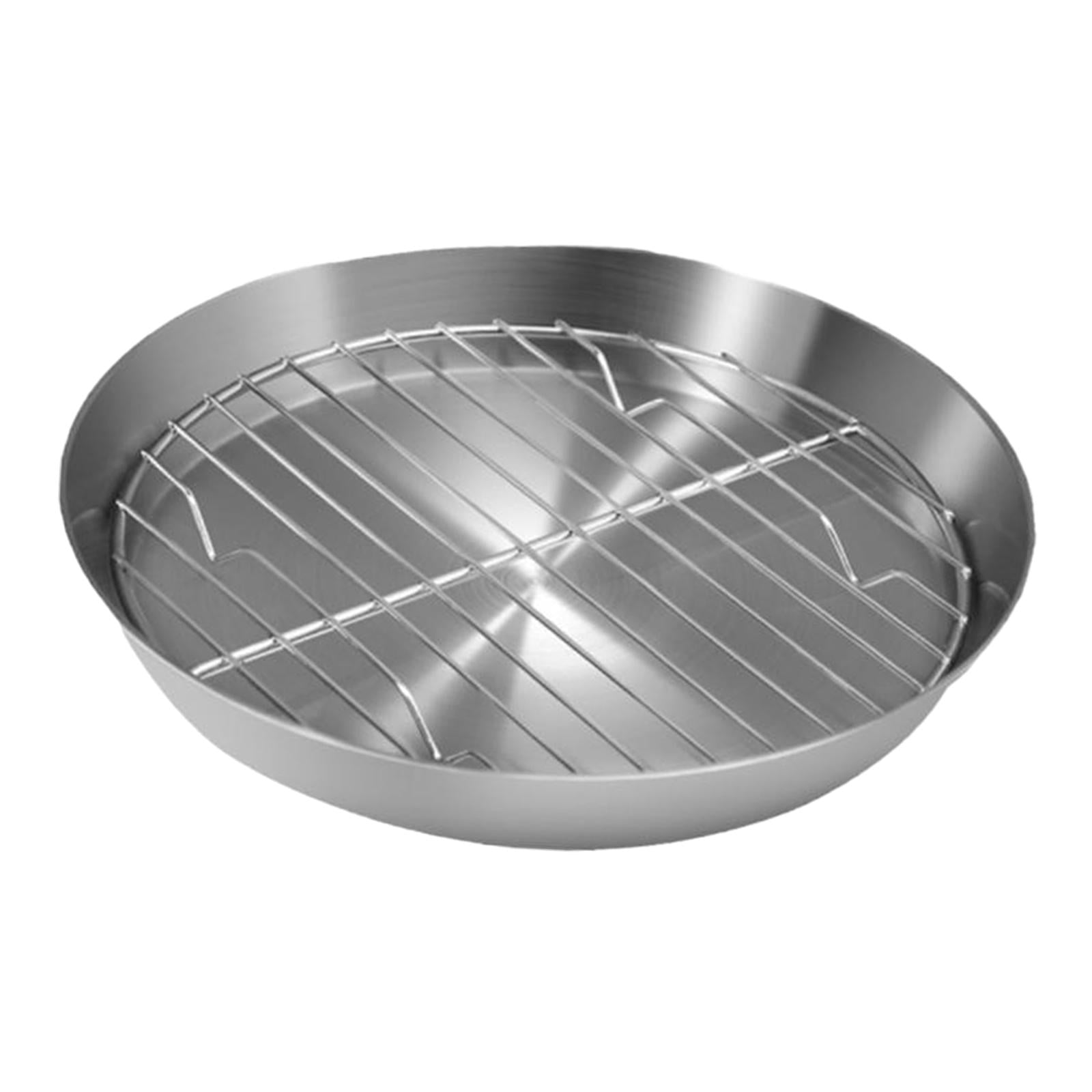 Uucntr - Bandeja Para Hornear Con Juego De Rejillas, Bandeja Para Galletas Gruesa Y Fácil De Limpiar Para Cocinar Pan, Carne, 16cm