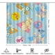 thumbnail image 2 of Set de Cortina de Baño y Alfombras Desmarcar La Vida Moderna de Rocko 4 Piezas, 2 of 6