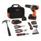 thumbnail image 1 of KIT TALADRO BLACK+DECKER BCD702PK2B +2BAT 1.5A+CARG+54ACC, 1 of 8