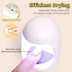 thumbnail image 3 of Lámpara de fototerapia para uñas, lámpara UV de gel con forma de huevo, minilámpara UV USB para uñas, secador solar con terapia LED, herramientas automáticas con sensor para uñas de manos y pies., 3 of 5