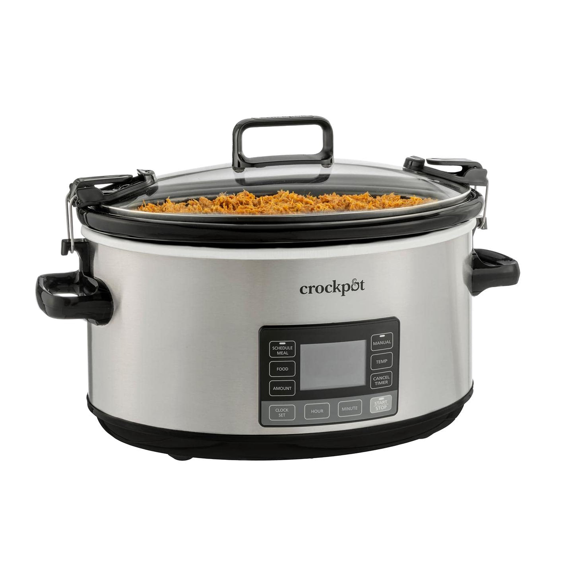 Olla De Cocción Lenta Crock-pot De 7 Litros, Portátil, Programable Con Temporizador