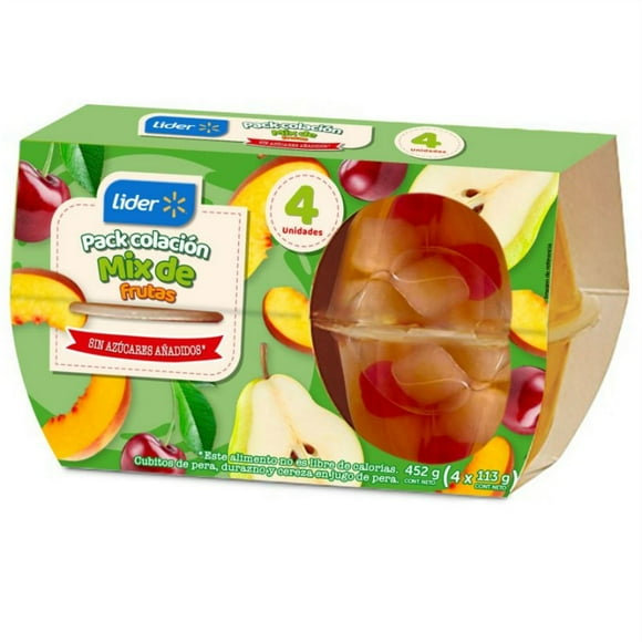 Pack Colación Mix De Fruta, 1 Un