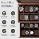 thumbnail image 5 of Caja de Relojes TAWBURY de 24 Ranuras en Marrón Castaño, 5 of 8