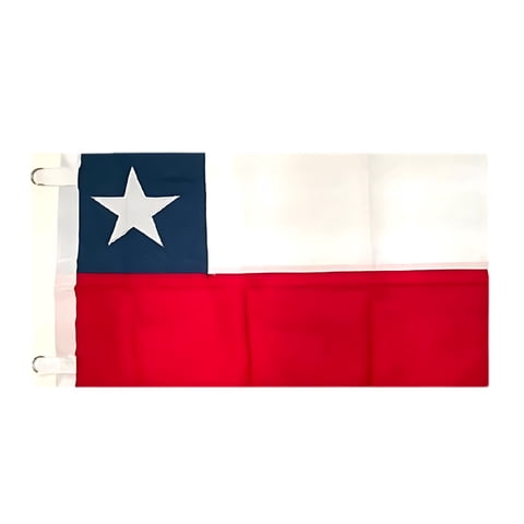Genérico - Bandera Tela Chile 3X2 Metros Fiestas Patrias