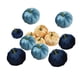 thumbnail image 1 of 12 Uds Calabazas De Terciopelo Relleno De Cesta Calabazas Decorativas Para Decoración De Otoño, 1 of 5